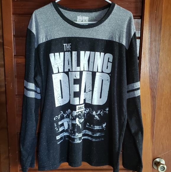 AMC Walking Dead ZOMBIE Daryll Dixon Grimes Monster 2XL long sleeve t-shirt - Picture 1 of 9